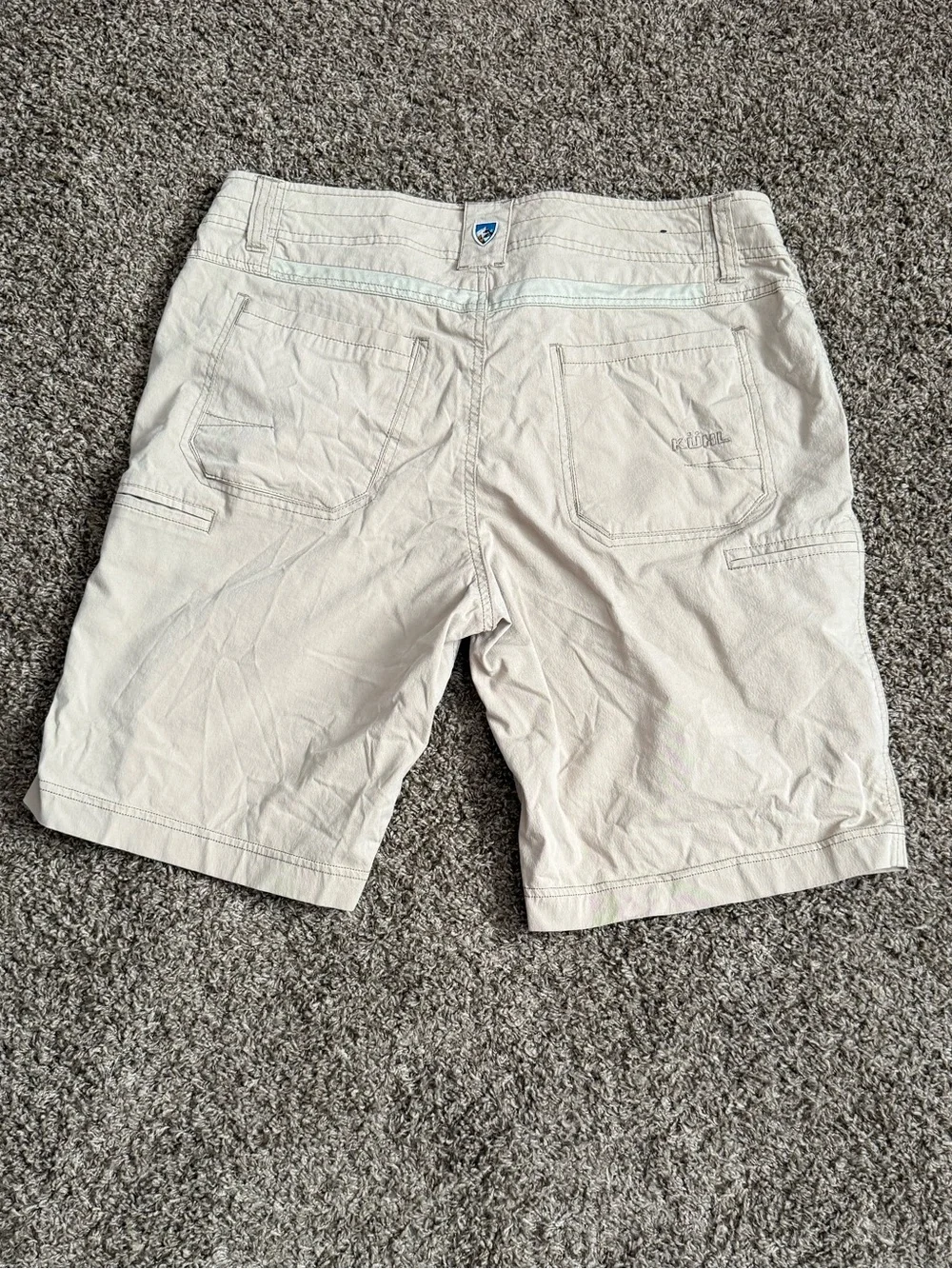 Kuhl Radikl Tan Men's Cargo Hiking Outdoor Utility Shorts Size 35 (Fits 36) 10